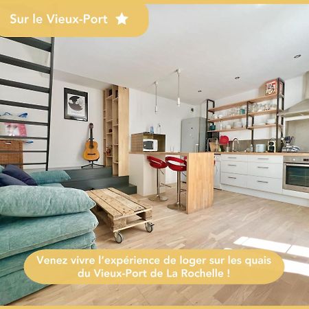 לה רושל Appartement Sur Le Port - Duplex Cosy & Moderne Face Au Port - Wifi Gratuite - Parfaitement Equipe מראה חיצוני תמונה