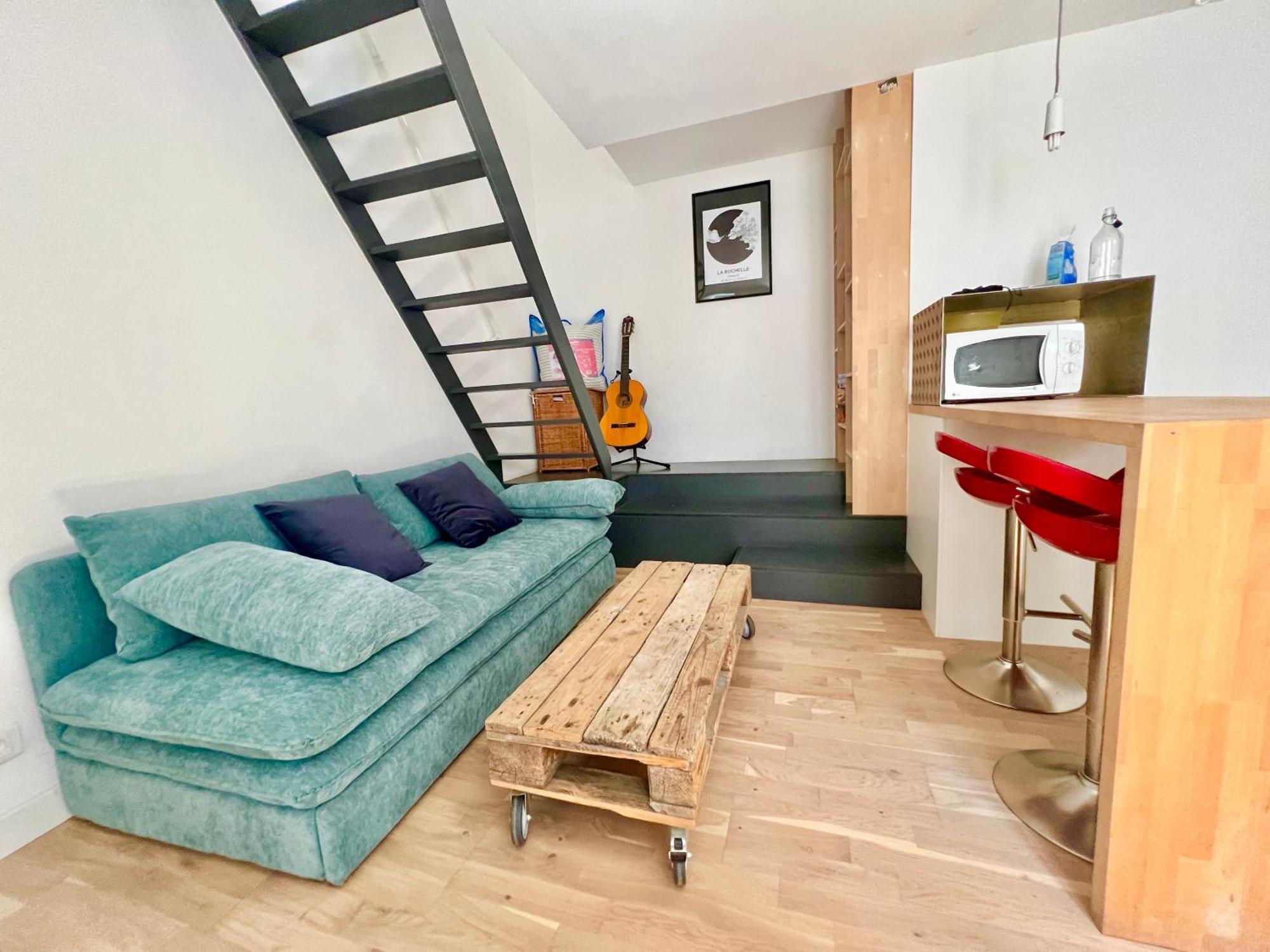 לה רושל Appartement Sur Le Port - Duplex Cosy & Moderne Face Au Port - Wifi Gratuite - Parfaitement Equipe מראה חיצוני תמונה